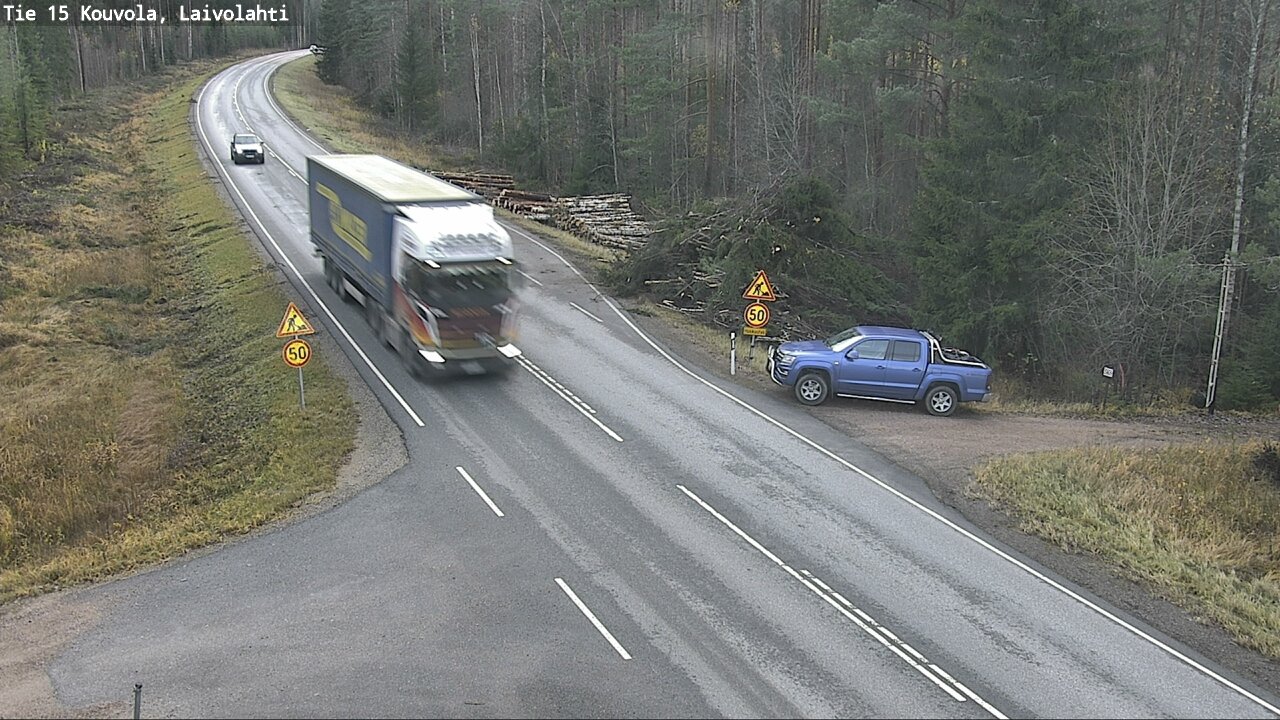 Kelikamerat Kuva Tie 15 Laivolahti, Mäntyharju, Etelä-Savo