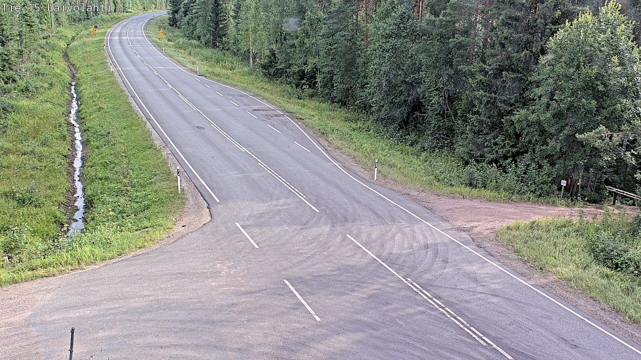 Kelikamerat Kuva Tie 15 Laivolahti, Mäntyharju, Etelä-Savo