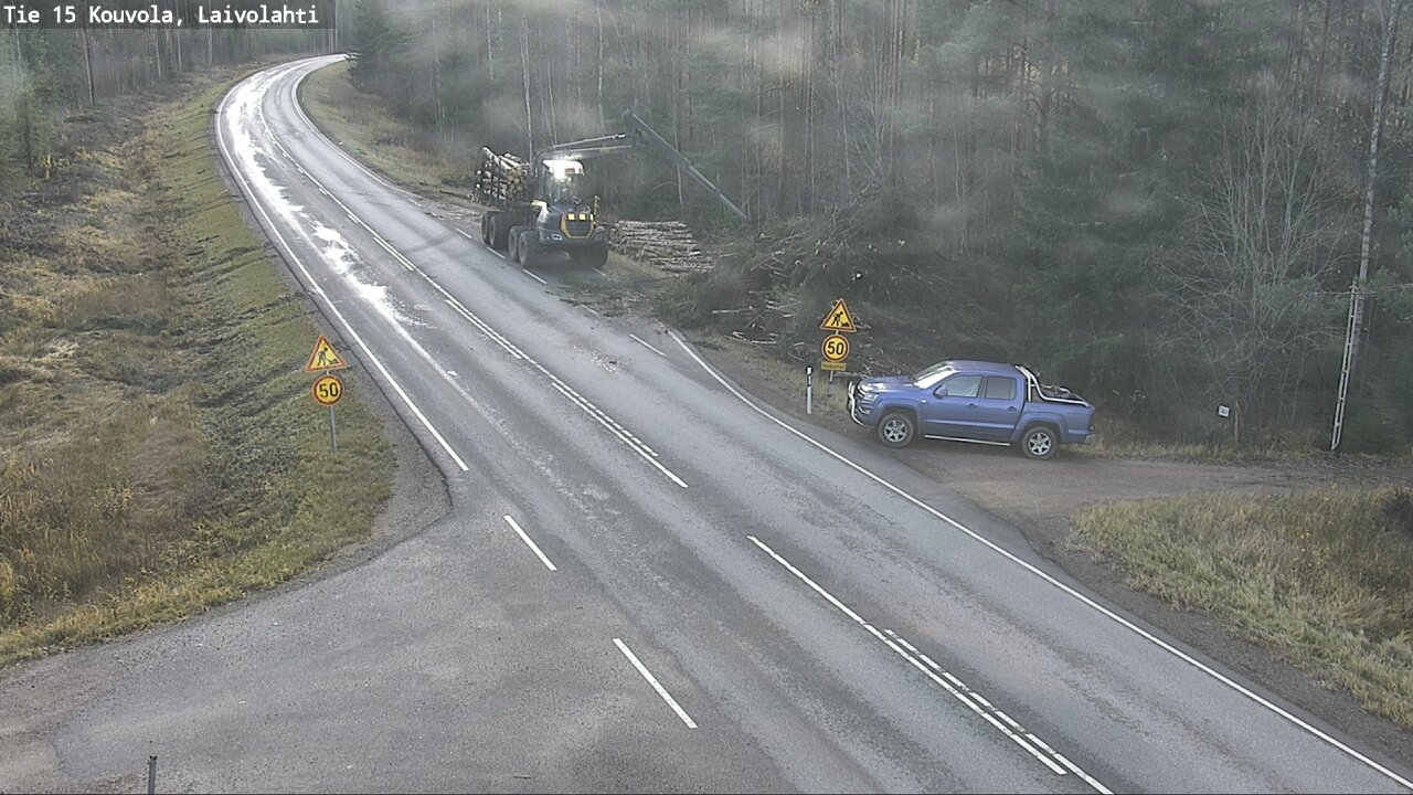 Kelikamerat Kuva Tie 15 Laivolahti, Mäntyharju, Etelä-Savo