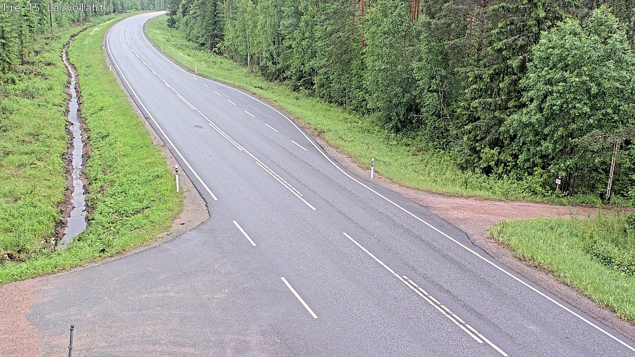 Kelikamerat Kuva Tie 15 Laivolahti, Mäntyharju, Etelä-Savo