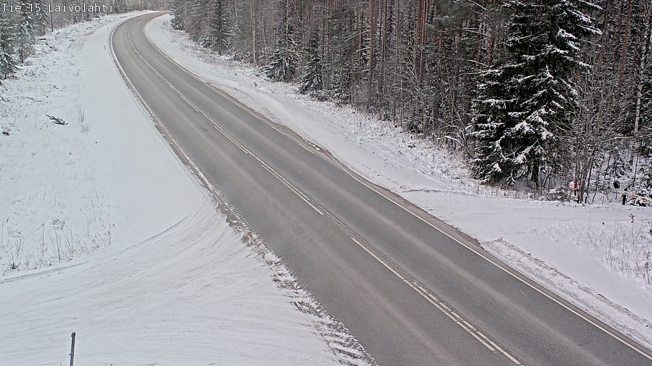 Kelikamerat Kuva Tie 15 Laivolahti, Mäntyharju, Etelä-Savo