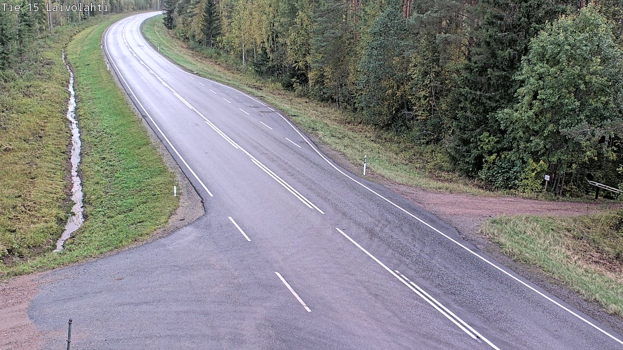 Kelikamerat Kuva Tie 15 Laivolahti, Mäntyharju, Etelä-Savo