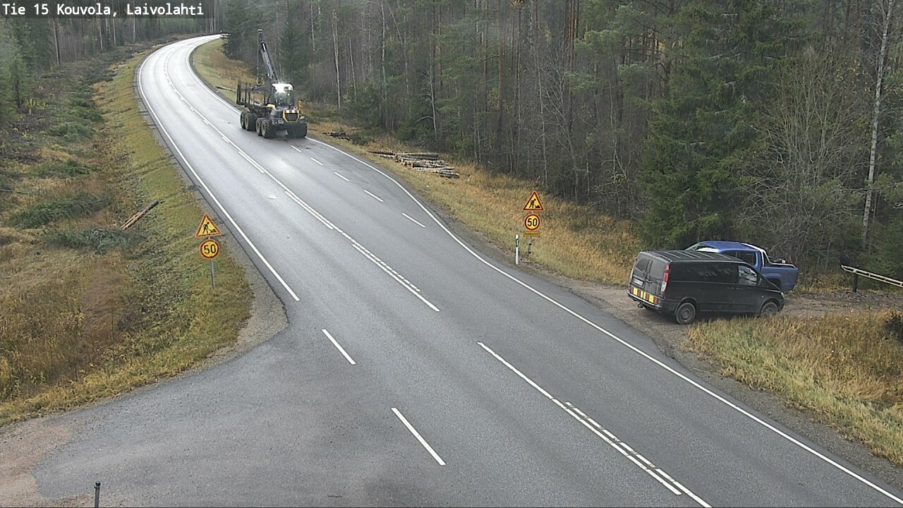 Kelikamerat Kuva Tie 15 Laivolahti, Mäntyharju, Etelä-Savo