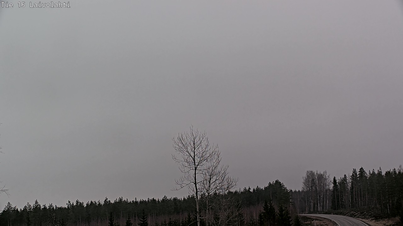Weather Camera Image Road 15 Laivolahti, Mäntyharju, Etelä-Savo