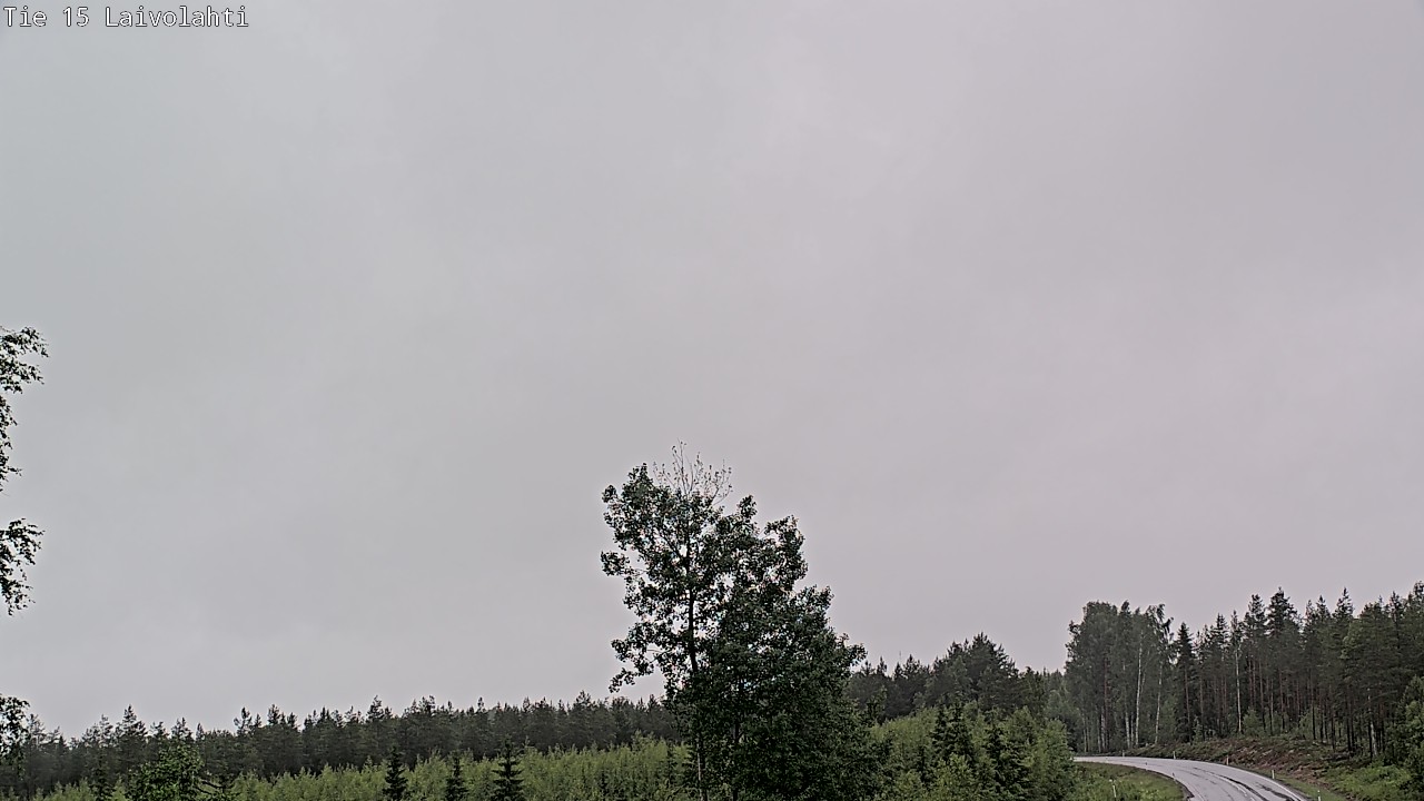 Weather Camera Image Road 15 Laivolahti, Mäntyharju, Etelä-Savo