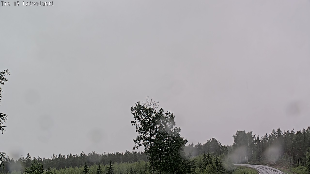 Weather Camera Image Road 15 Laivolahti, Mäntyharju, Etelä-Savo