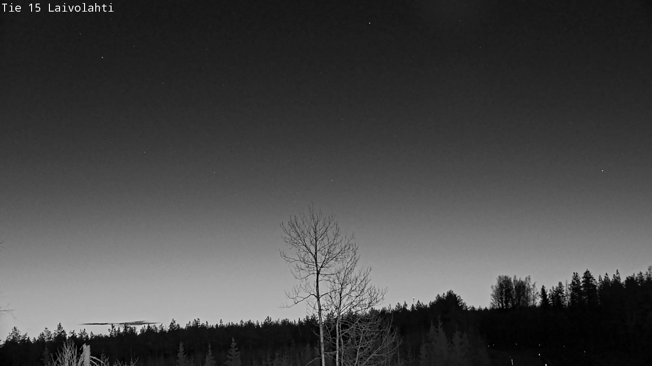 Weather Camera Image Väg 15 Laivolahti, Mäntyharju, Etelä-Savo