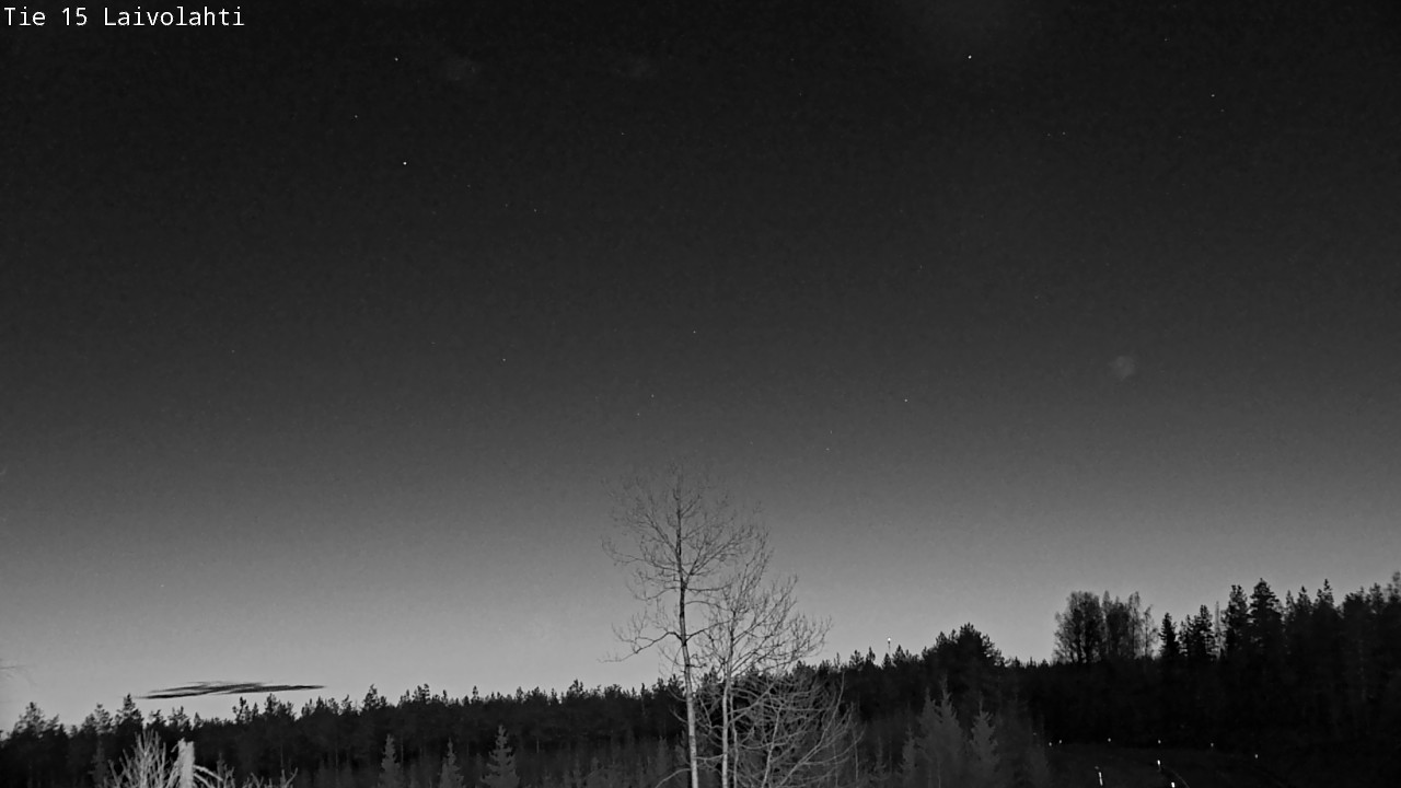Weather Camera Image Väg 15 Laivolahti, Mäntyharju, Etelä-Savo