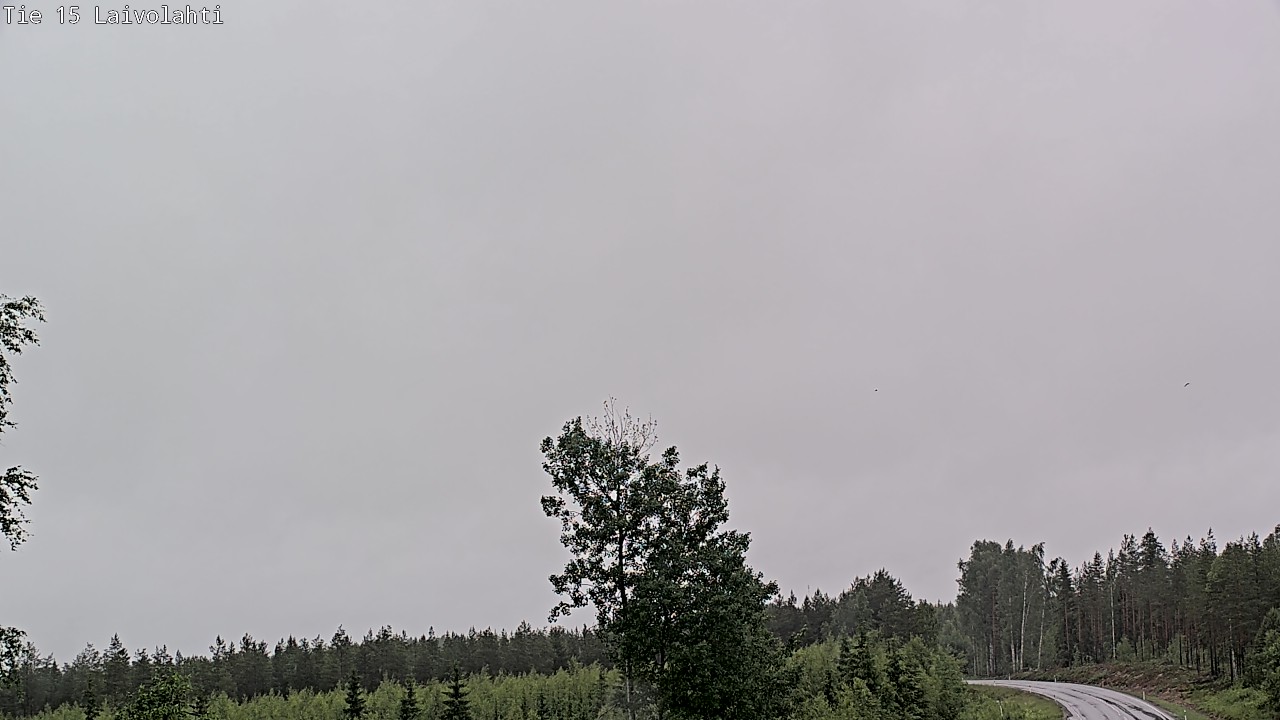 Weather Camera Image Road 15 Laivolahti, Mäntyharju, Etelä-Savo