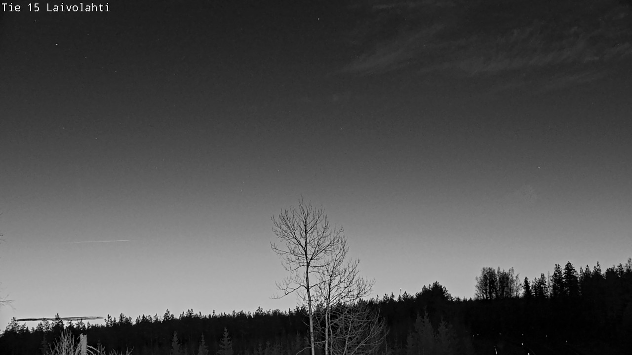 Weather Camera Image Väg 15 Laivolahti, Mäntyharju, Etelä-Savo