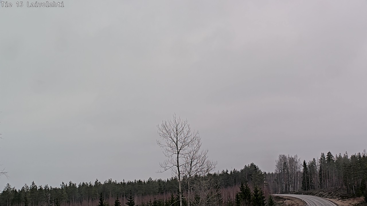 Weather Camera Image Väg 15 Laivolahti, Mäntyharju, Etelä-Savo