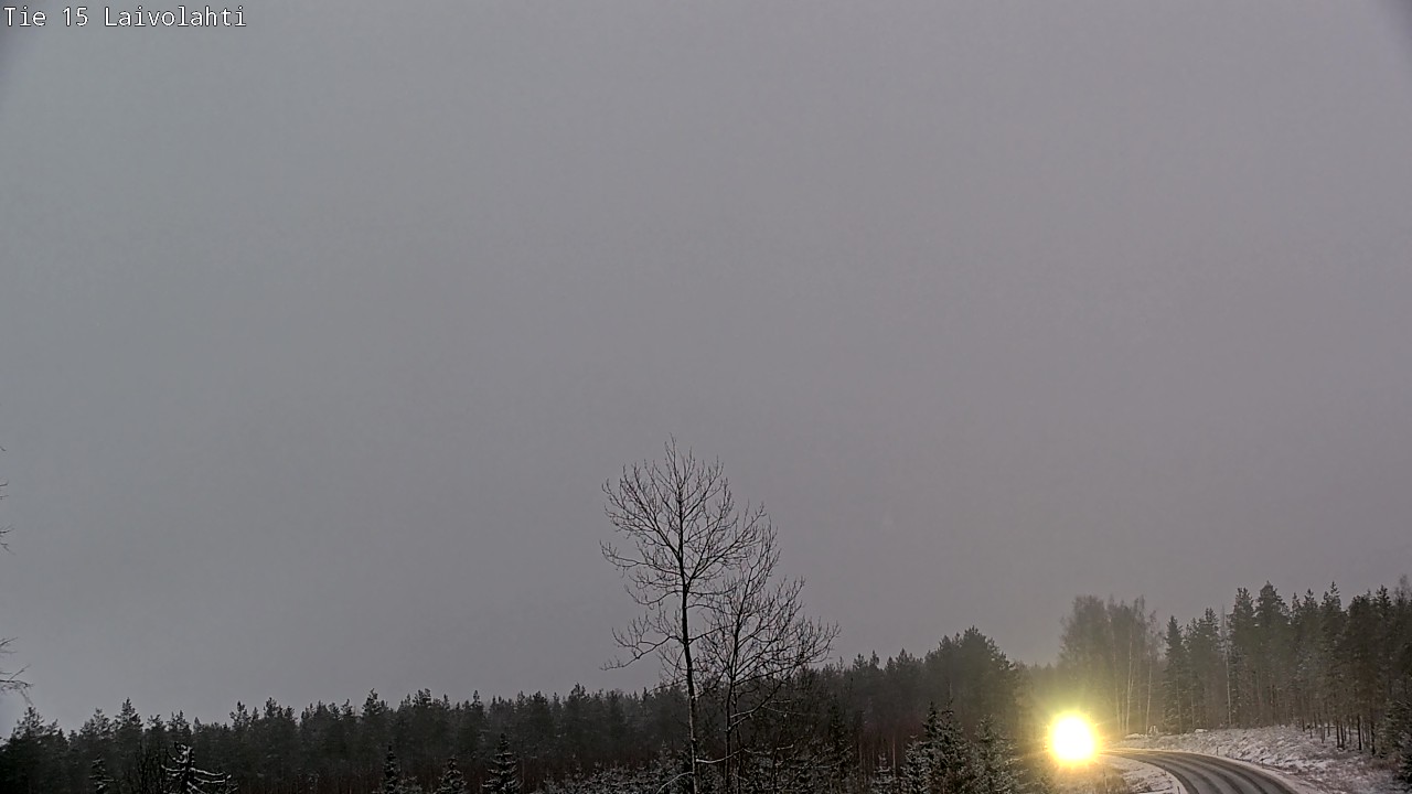 Weather Camera Image Väg 15 Laivolahti, Mäntyharju, Etelä-Savo