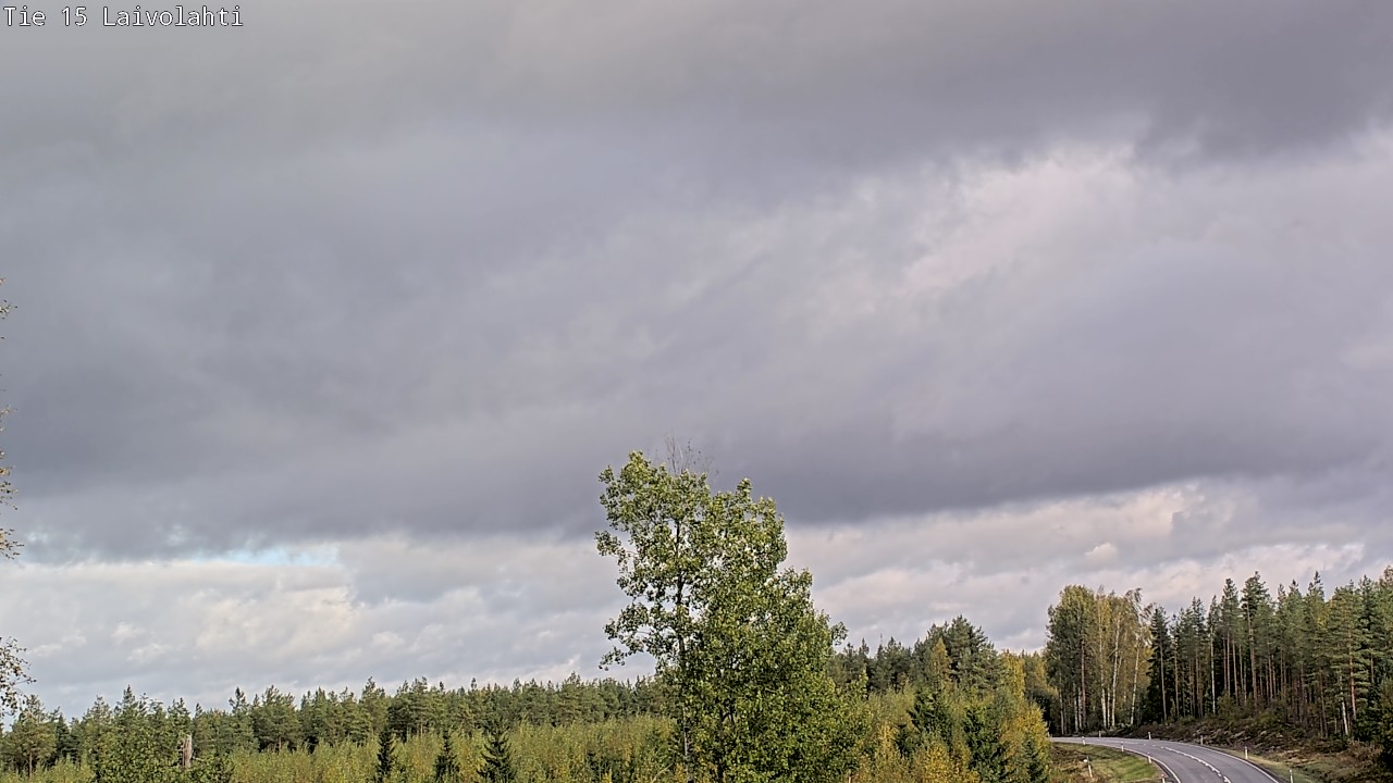 Weather Camera Image Road 15 Laivolahti, Mäntyharju, Etelä-Savo