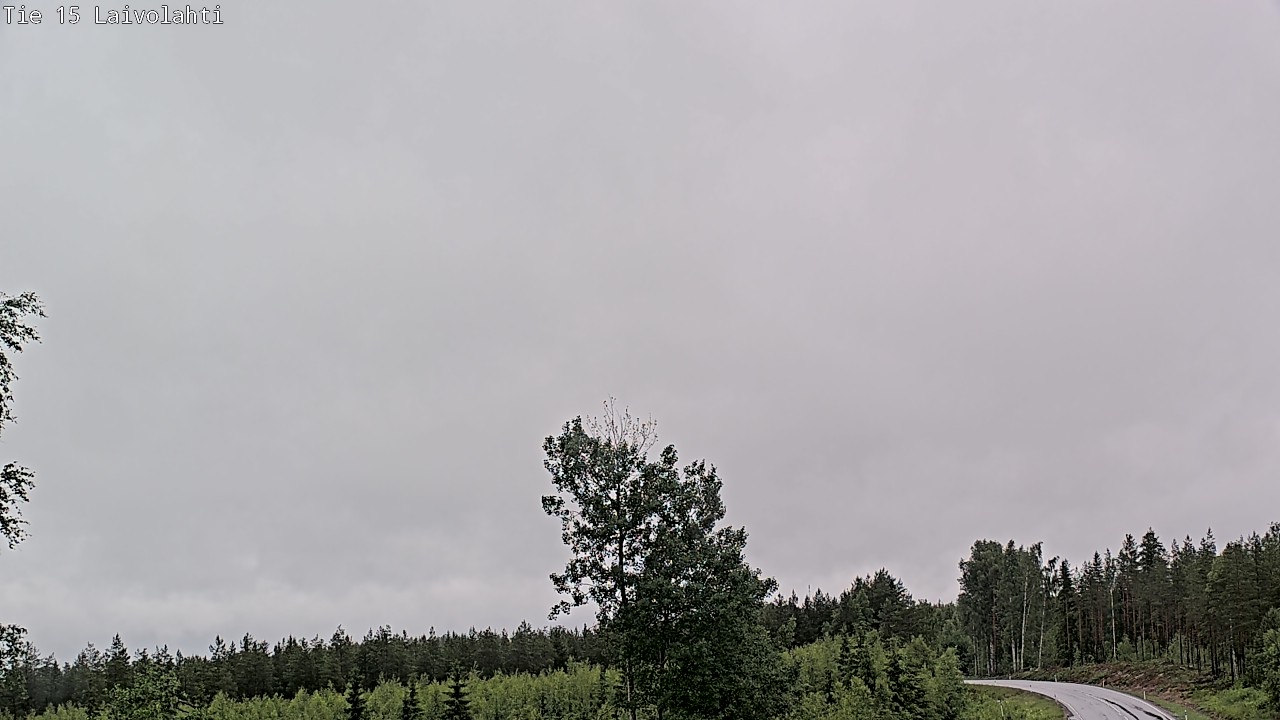 Weather Camera Image Road 15 Laivolahti, Mäntyharju, Etelä-Savo
