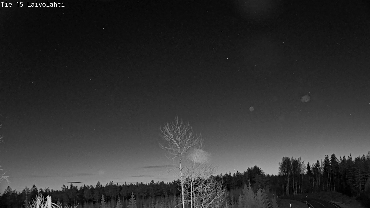 Weather Camera Image Väg 15 Laivolahti, Mäntyharju, Etelä-Savo