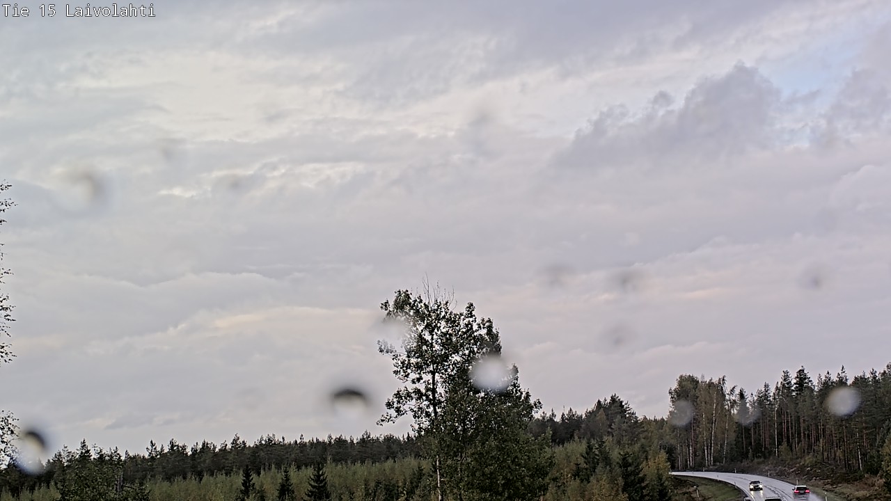 Weather Camera Image Road 15 Laivolahti, Mäntyharju, Etelä-Savo