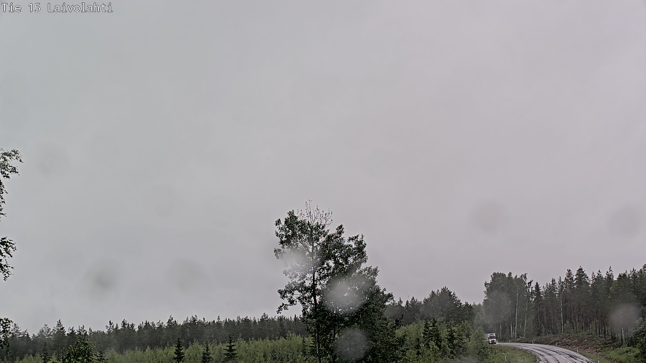 Weather Camera Image Road 15 Laivolahti, Mäntyharju, Etelä-Savo
