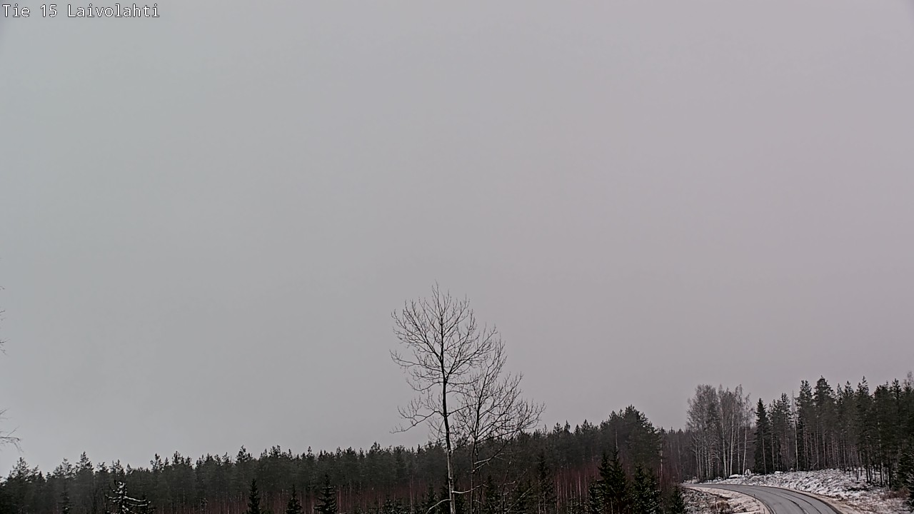 Weather Camera Image Väg 15 Laivolahti, Mäntyharju, Etelä-Savo