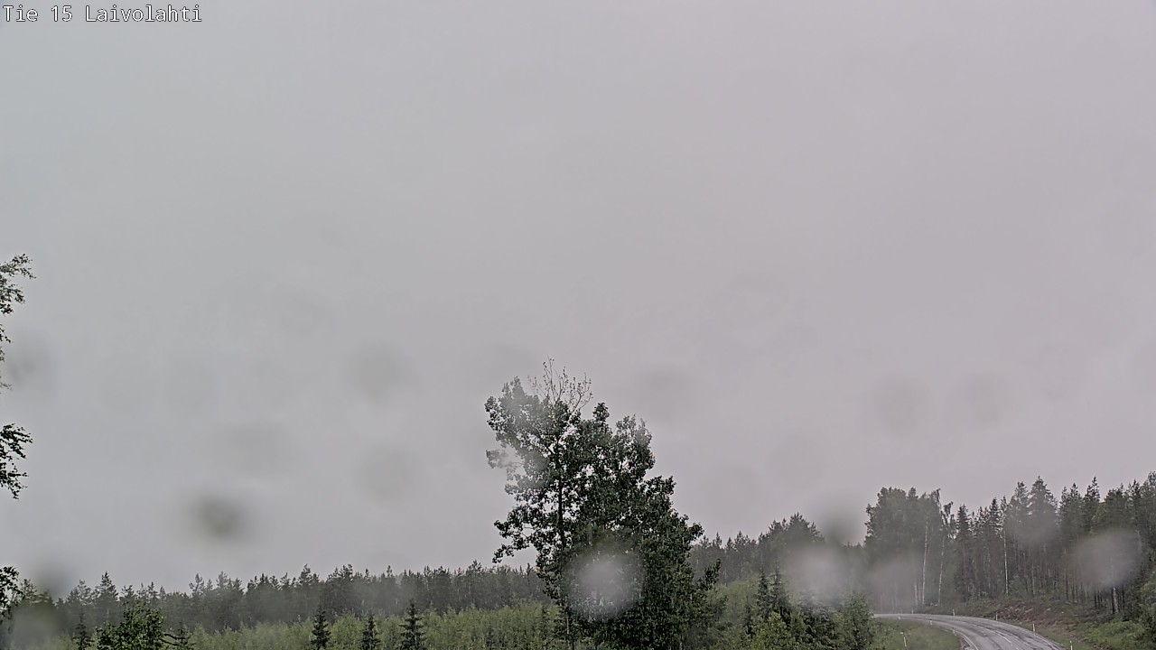 Weather Camera Image Road 15 Laivolahti, Mäntyharju, Etelä-Savo