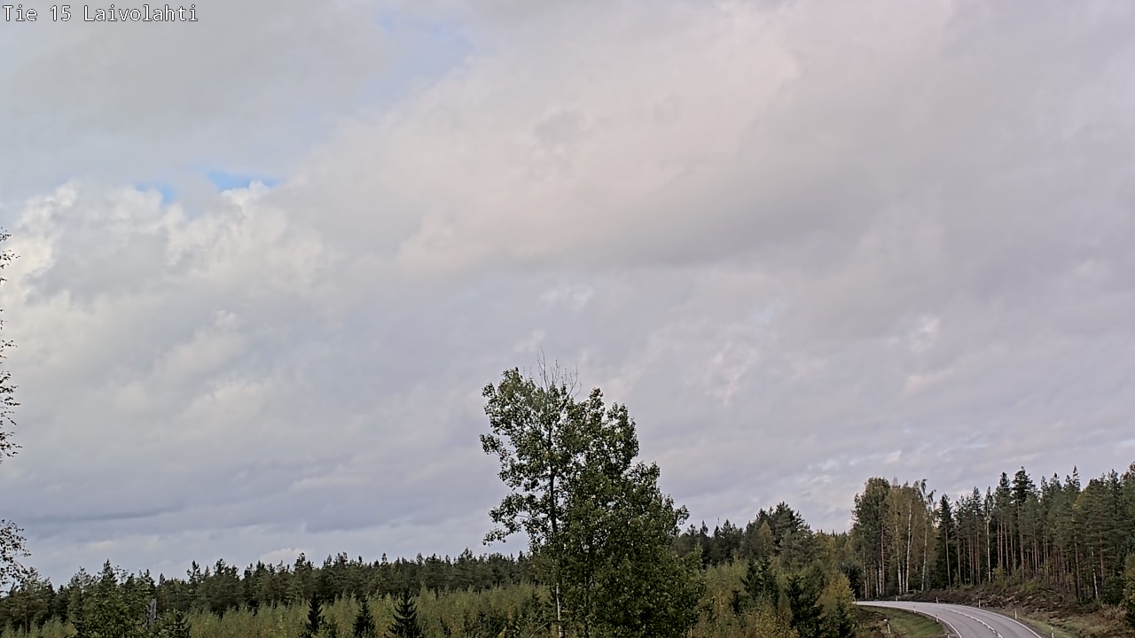Weather Camera Image Road 15 Laivolahti, Mäntyharju, Etelä-Savo