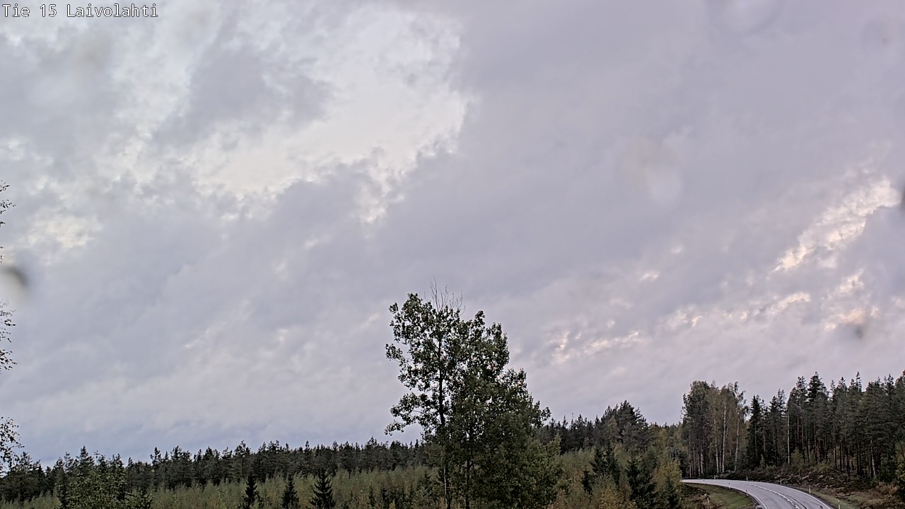 Weather Camera Image Road 15 Laivolahti, Mäntyharju, Etelä-Savo