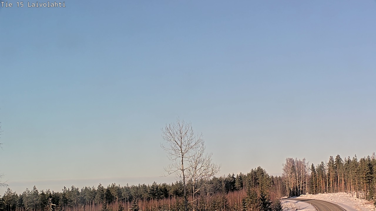 Kelikamerat Kuva Tie 15 Laivolahti, Mäntyharju, Etelä-Savo