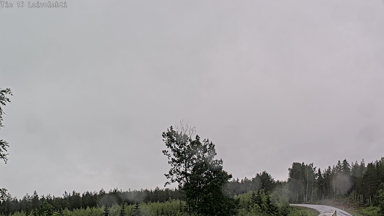 Weather Camera Image Road 15 Laivolahti, Mäntyharju, Etelä-Savo
