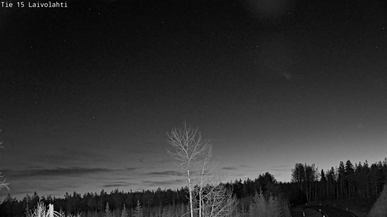Weather Camera Image Road 15 Laivolahti, Mäntyharju, Etelä-Savo
