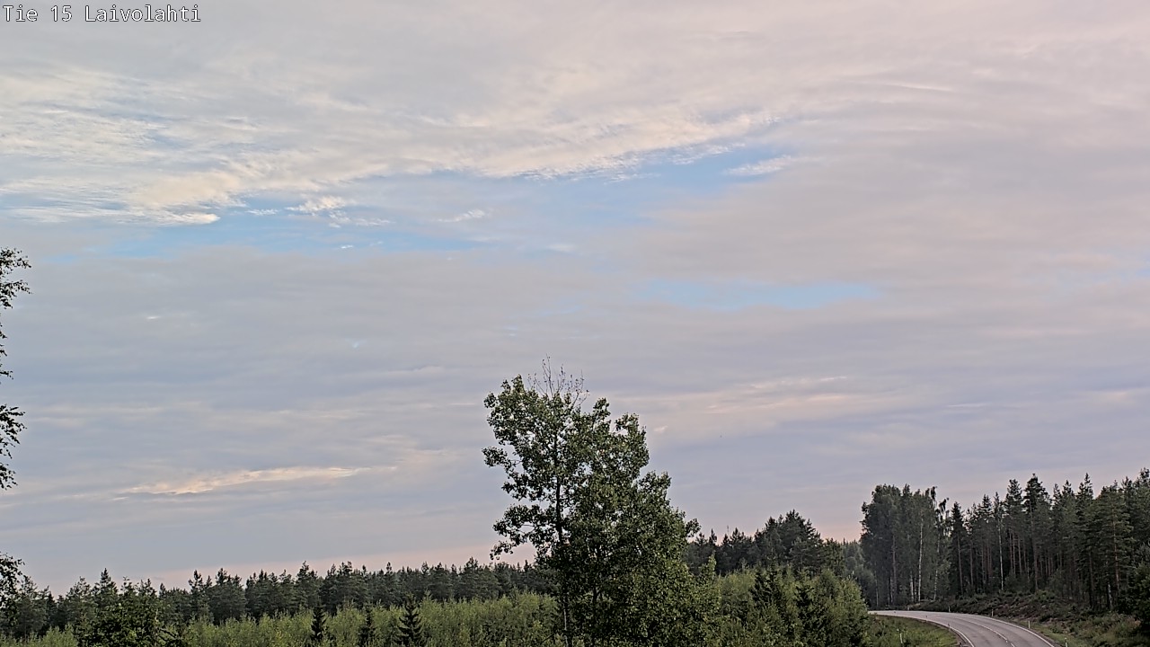 Weather Camera Image Road 15 Laivolahti, Mäntyharju, Etelä-Savo