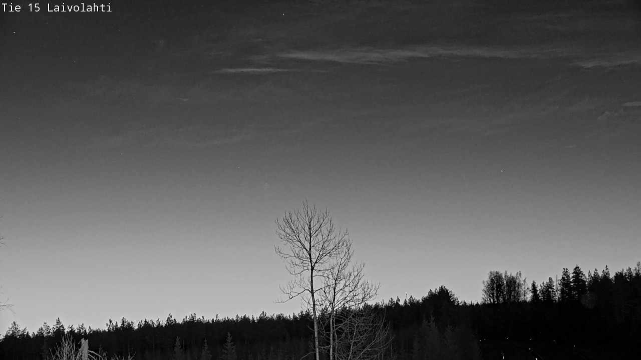 Weather Camera Image Väg 15 Laivolahti, Mäntyharju, Etelä-Savo
