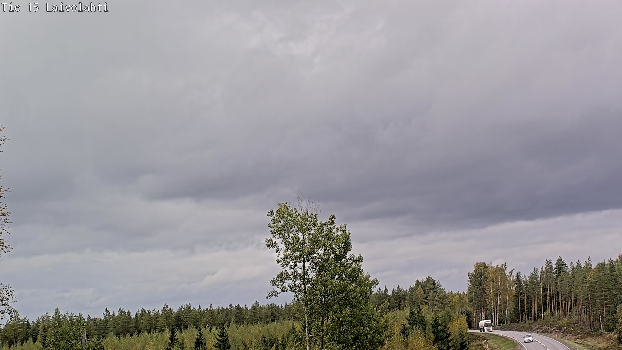 Weather Camera Image Road 15 Laivolahti, Mäntyharju, Etelä-Savo