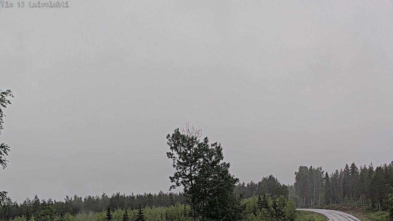 Weather Camera Image Road 15 Laivolahti, Mäntyharju, Etelä-Savo