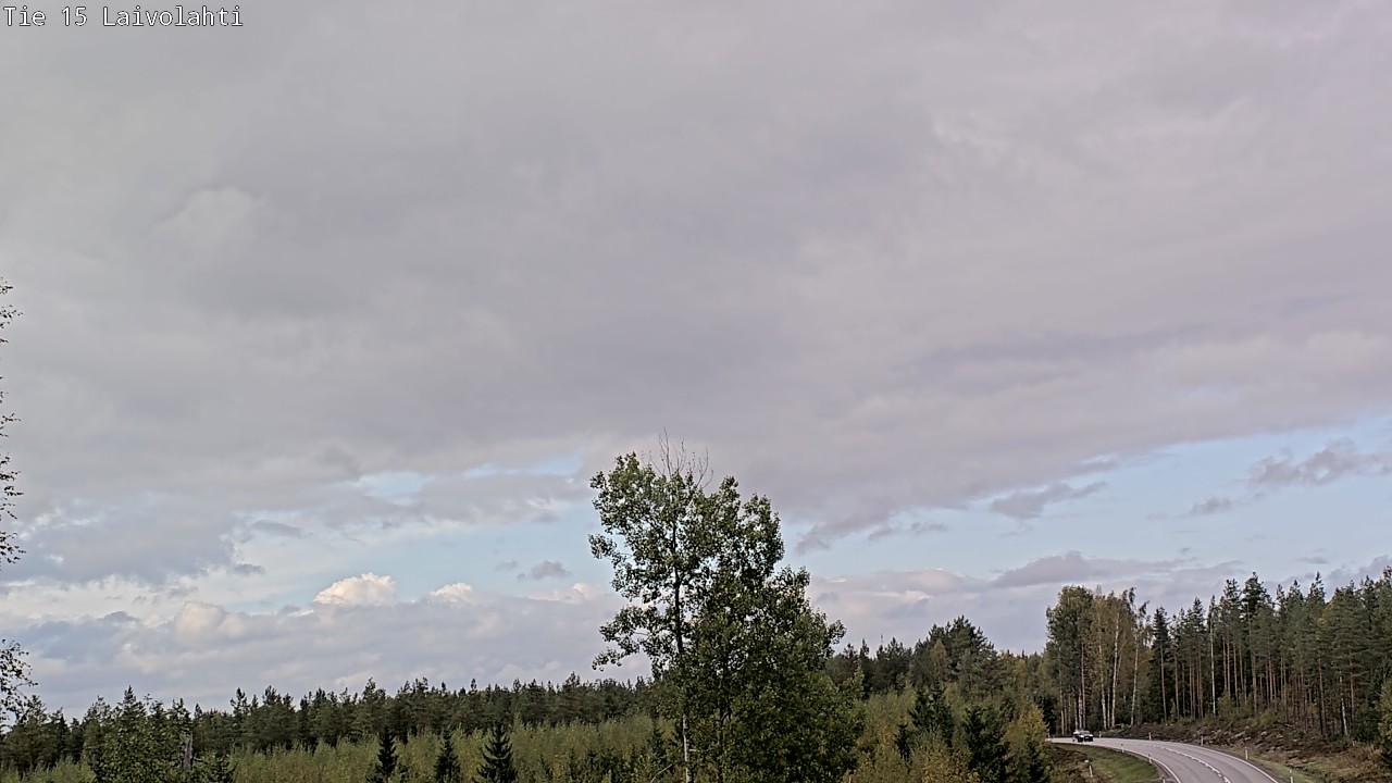 Weather Camera Image Road 15 Laivolahti, Mäntyharju, Etelä-Savo