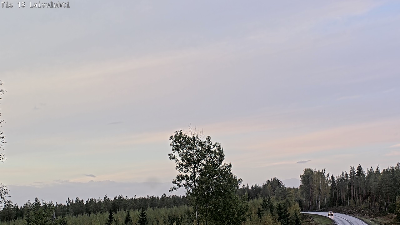 Weather Camera Image Road 15 Laivolahti, Mäntyharju, Etelä-Savo