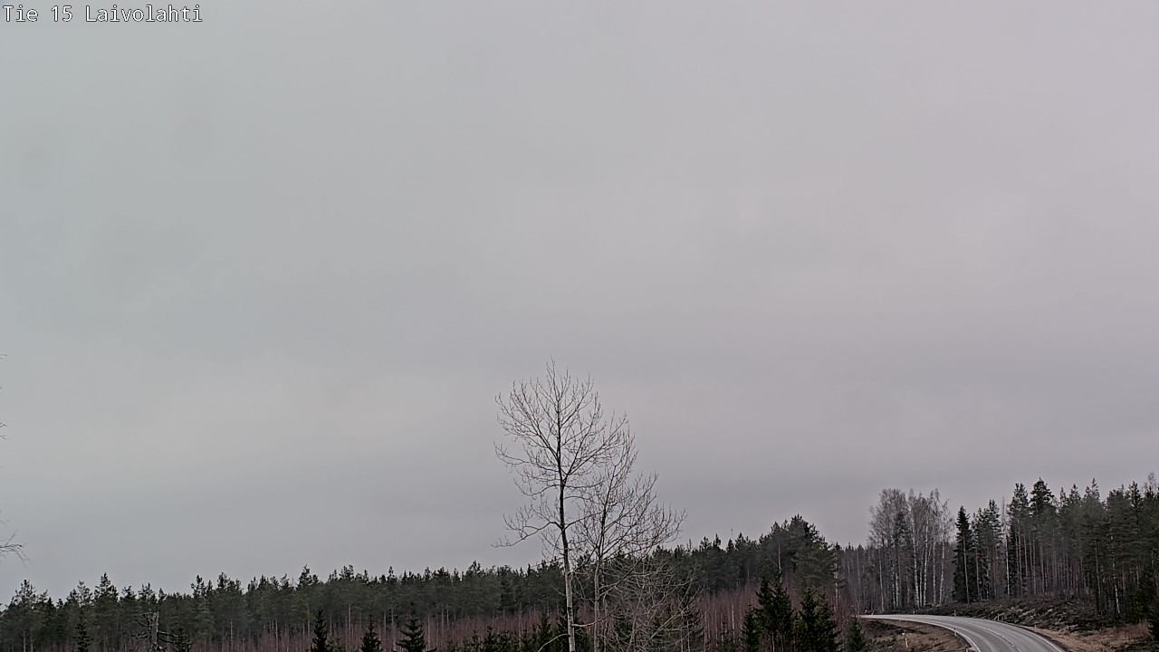 Weather Camera Image Väg 15 Laivolahti, Mäntyharju, Etelä-Savo