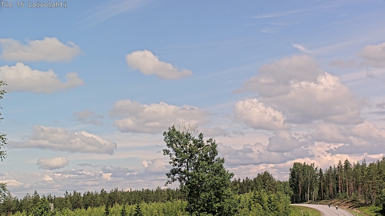 Kelikamerat Kuva Tie 15 Laivolahti, Mäntyharju, Etelä-Savo