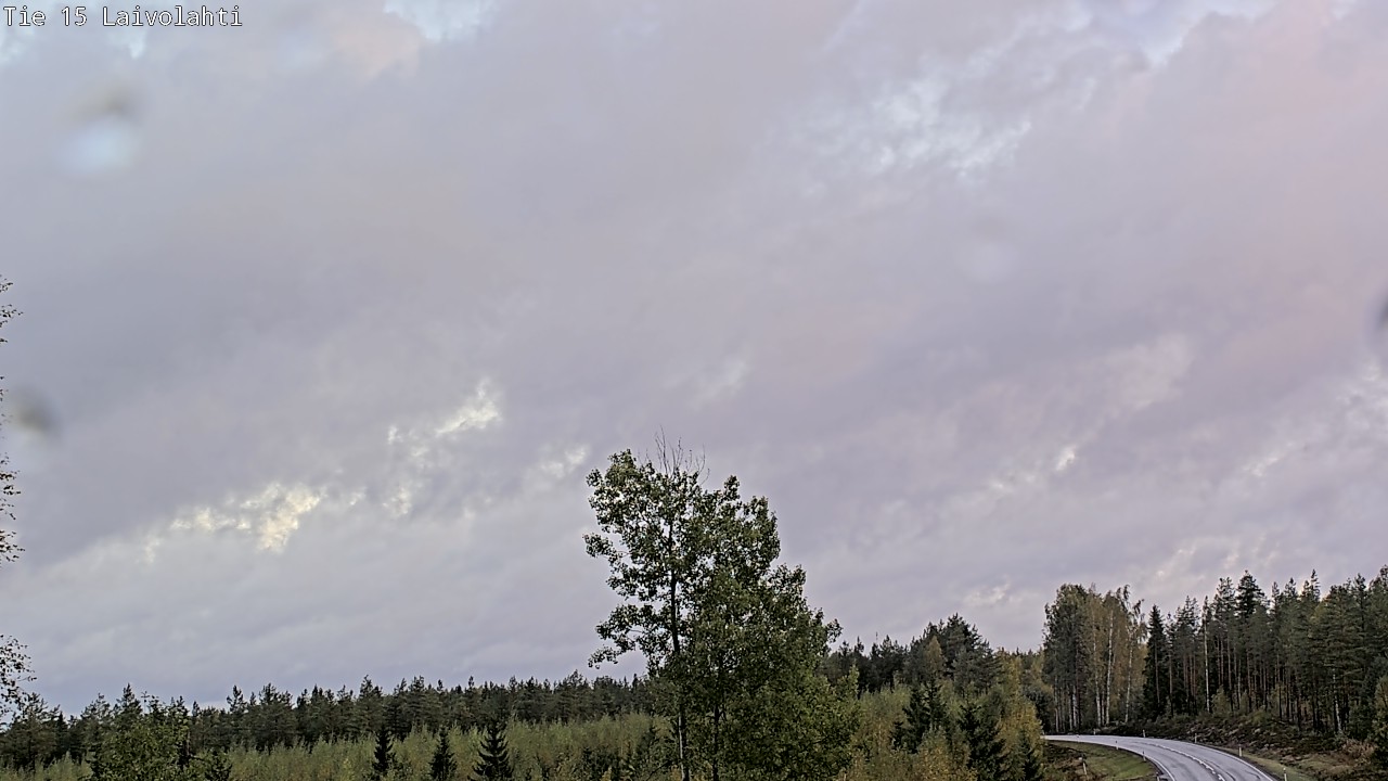 Weather Camera Image Road 15 Laivolahti, Mäntyharju, Etelä-Savo