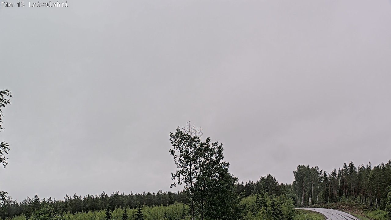 Weather Camera Image Road 15 Laivolahti, Mäntyharju, Etelä-Savo