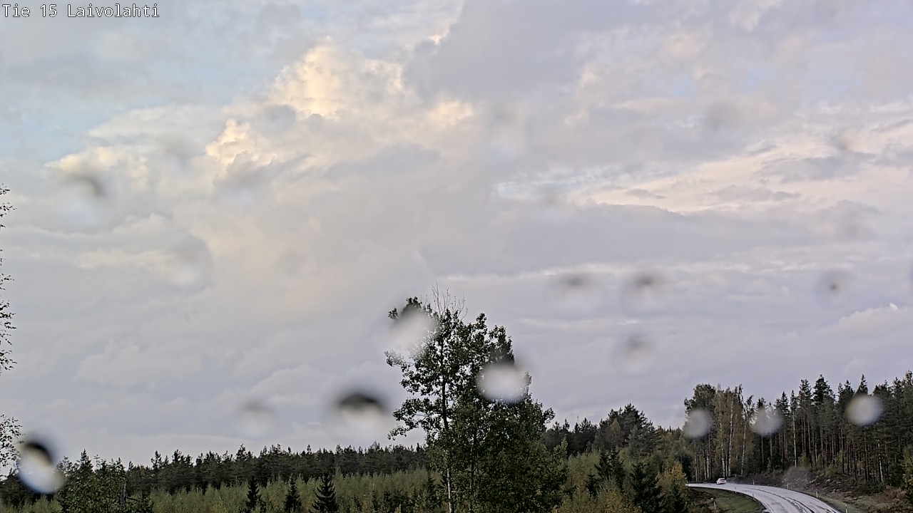 Weather Camera Image Road 15 Laivolahti, Mäntyharju, Etelä-Savo