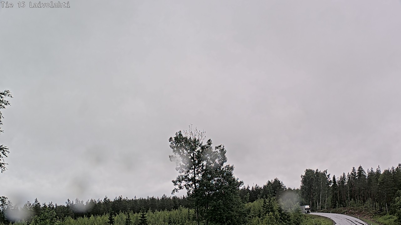 Weather Camera Image Väg 15 Laivolahti, Mäntyharju, Etelä-Savo