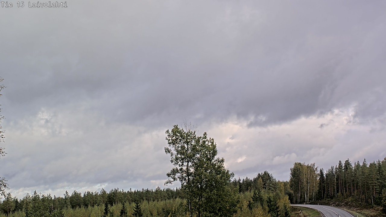 Weather Camera Image Road 15 Laivolahti, Mäntyharju, Etelä-Savo