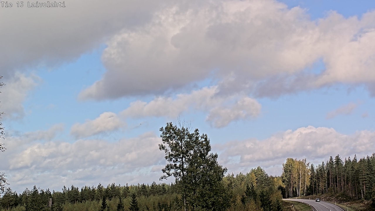 Kelikamerat Kuva Tie 15 Laivolahti, Mäntyharju, Etelä-Savo