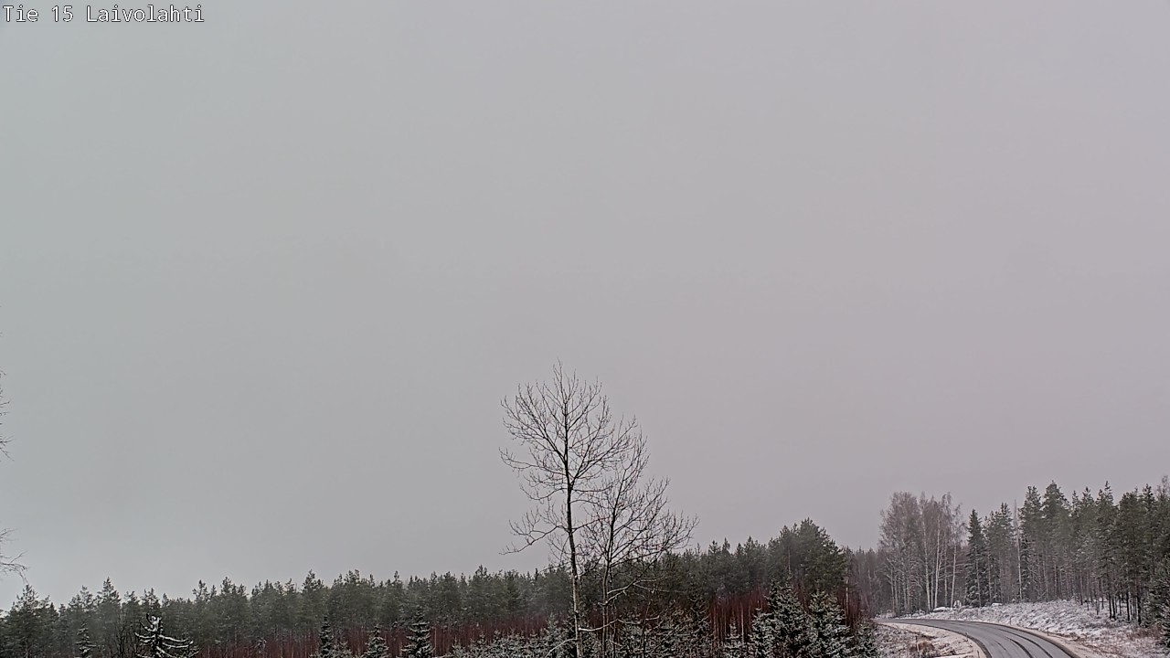 Weather Camera Image Väg 15 Laivolahti, Mäntyharju, Etelä-Savo