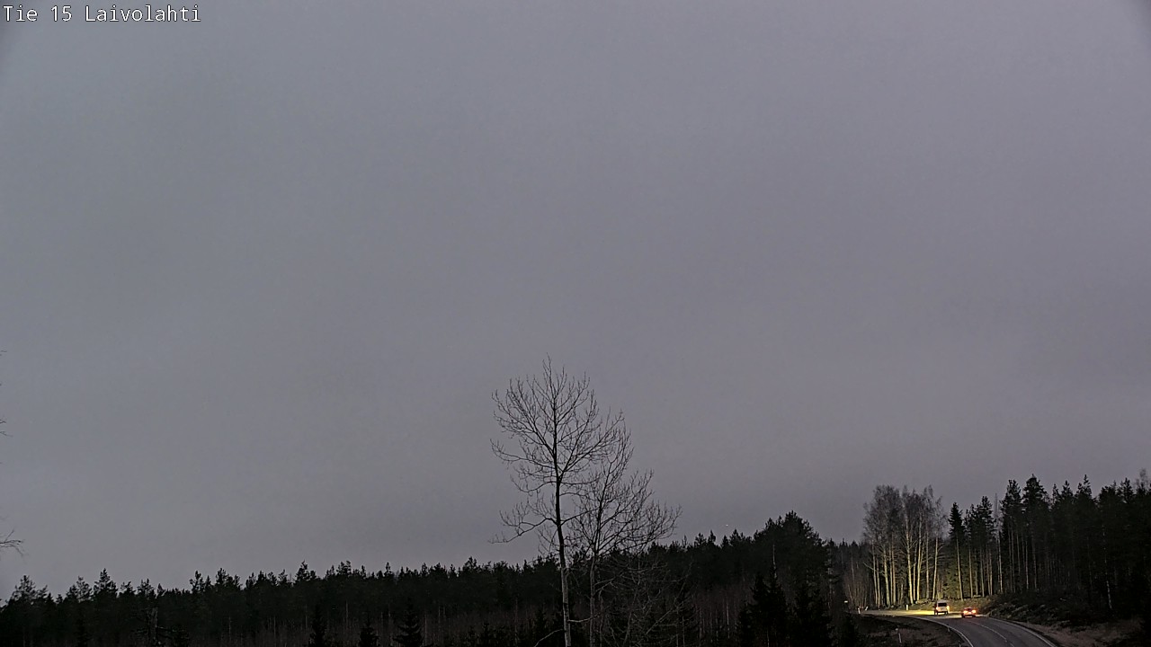 Weather Camera Image Road 15 Laivolahti, Mäntyharju, Etelä-Savo