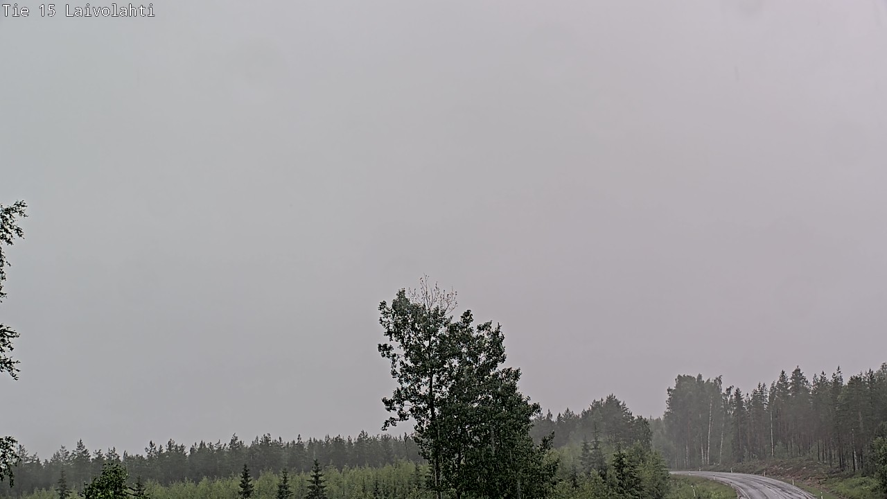 Weather Camera Image Road 15 Laivolahti, Mäntyharju, Etelä-Savo