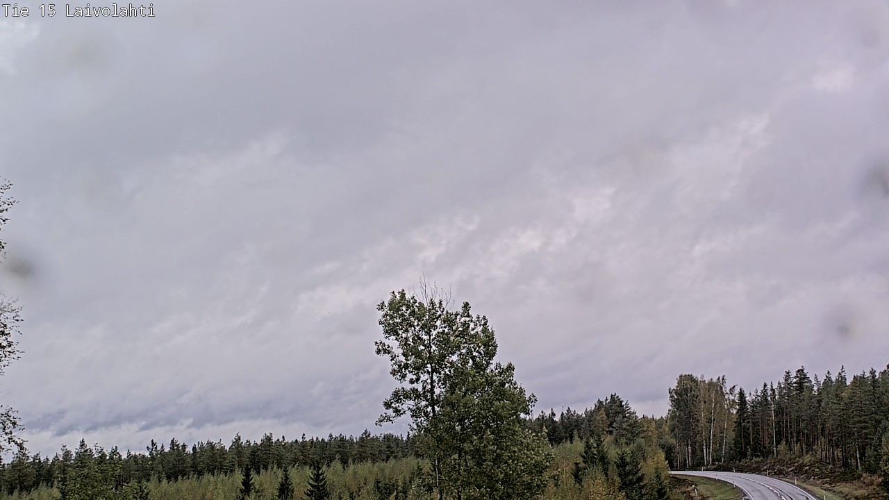Weather Camera Image Road 15 Laivolahti, Mäntyharju, Etelä-Savo
