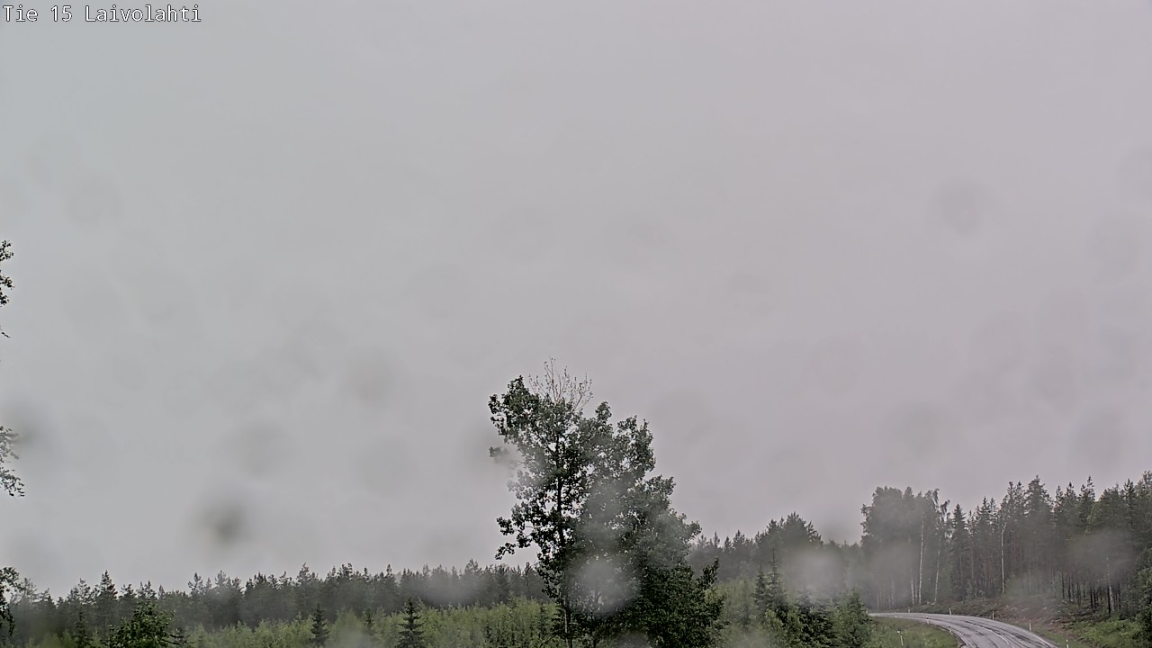 Weather Camera Image Road 15 Laivolahti, Mäntyharju, Etelä-Savo