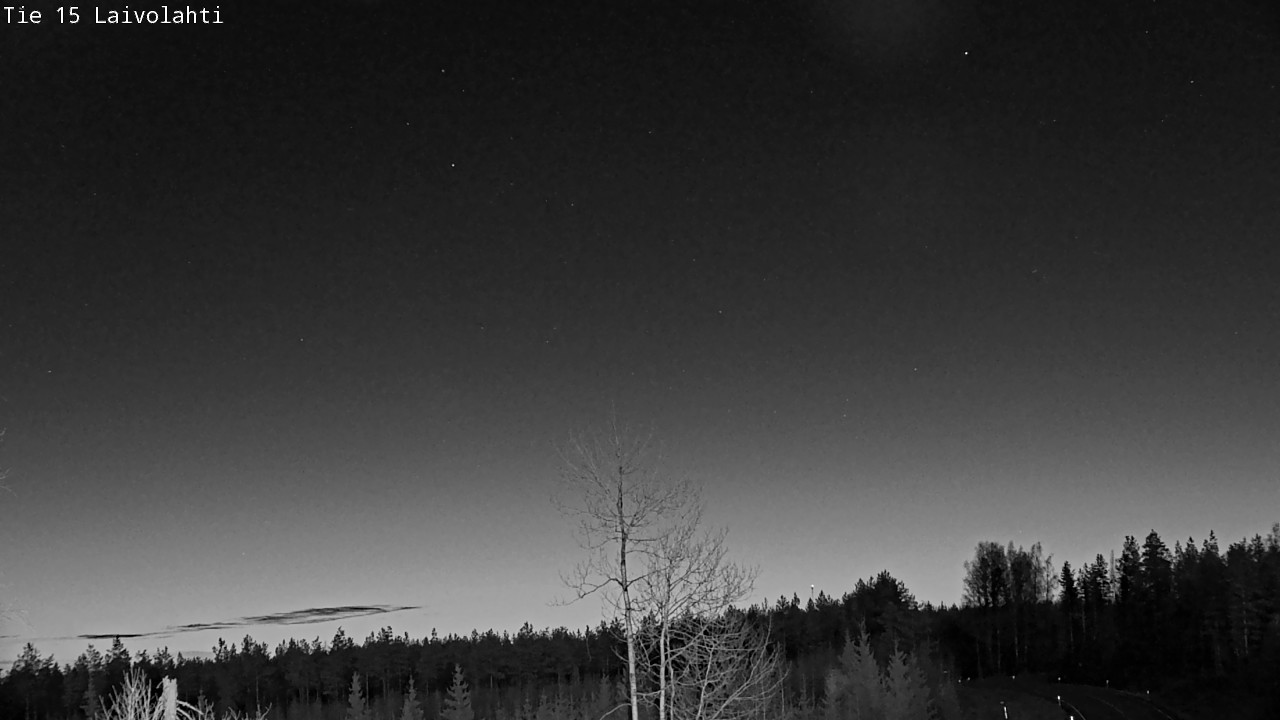 Weather Camera Image Väg 15 Laivolahti, Mäntyharju, Etelä-Savo