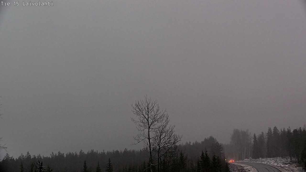 Weather Camera Image Väg 15 Laivolahti, Mäntyharju, Etelä-Savo