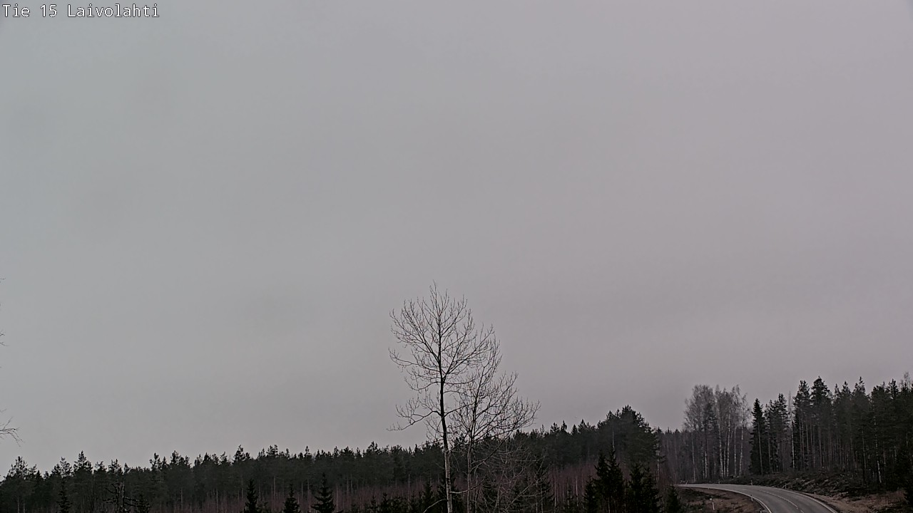 Weather Camera Image Road 15 Laivolahti, Mäntyharju, Etelä-Savo